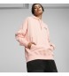 Puma DOWNTOWN Camisola de malha de grandes dimensões cor-de-rosa