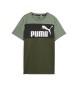 Puma Essentials+ - T-shirt fr ungdomar Frgblockad grn