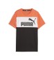 Puma Essentials+ T-shirt med färgblock orange