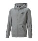 Puma Sweatshirt Essential com fecho de correr cinzento