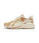 Puma Baskets en cuir beige Hypnotic LS