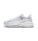 Puma Hypnotic LS chaussures en cuir blanc, violet