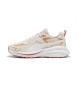 Puma Hypnotic LS chaussures en cuir blanc, orange