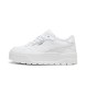 Puma Zapatillas de piel Karmen II Idol blanco