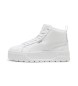 Puma Zapatillas de piel Karmen II Mid blanco