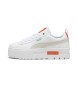 Puma Tnis de couro Mayze branco