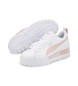 Puma Mayze Wedge Leather Sneakers branco, rosa