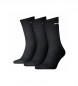Pack 3 calcetines negro