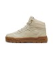 Puma Rebound Abrupt Beige Leder Turnschuhe