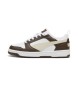 Puma Sapatilhas Rebound v6 Low branco, castanho