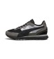 Puma Zapatillas de piel Road Rider SD negro, gris