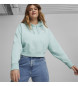 Puma Better Classics Cropped sweatshirt turquoise