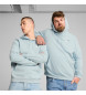 Puma Sweatshirt Ess+ 2 Col Small Log turquoise