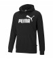 Puma Sweatshirt ESS Groot Logo zwart