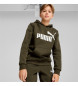 Puma Sudadera Ess Big Logo verde