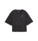 Puma Favorit Aop Crop-T-Shirt schwarz
