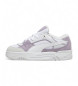 Puma Sneaker 180 in pelle bianca e lilla