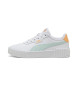 Puma Sapatilhas de couro Carina 3.0 branco