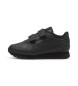 Puma St Runner V4 Leder Turnschuhe schwarz