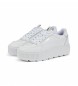 Puma Chaussures Karmen Rebelle White - Hauteur du plateau 4,5 cm