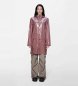 Rains Chaqueta Long rosa