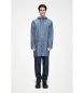 Rains Veste Long bleue
