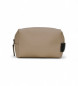 Rains Kulturbeutel Wash Small beige