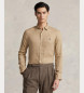 Polo Ralph Lauren Custom Fit overhemd bruin