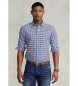 Polo Ralph Lauren Slim Fit Oxford Sport Shirt blue