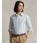 Polo Ralph Lauren Camisa Oxford Custom Fit azul
