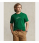 Polo Ralph Lauren T-shirt com logótipo verde