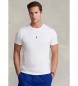 Polo Ralph Lauren Brugerdefineret Slim Polo T-shirt hvid
