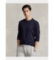 Polo Ralph Lauren Custom Slim Fit navy knitted T-shirt