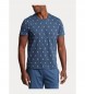 Polo Ralph Lauren Niebieska koszulka z nadrukiem