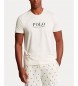 Polo Ralph Lauren T-shirt com logótipo bege