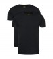 Polo Ralph Lauren Lot de 2 T-shirts Crew classiques noirs