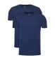Polo Ralph Lauren Set van 2 Classic Crew navy t-shirts 