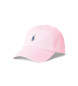 Polo Ralph Lauren Gorra de tela de chino de algodón rosa