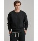 Polo Ralph Lauren RL fleece sweatshirt zwart