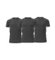 Polo Ralph Lauren Pack de tres camisetas interiores negro