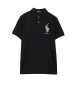 Polo Ralph Lauren Polo majica Classic Fit v pikeju s črnim velikim ponyjem