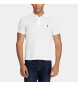 Polo Ralph Lauren Rozciągliwa koszulka polo Slim Fit biała