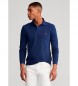 Polo Ralph Lauren Navy Slim Fit pique polo shirt