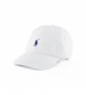 Polo Ralph Lauren Gorra Sport con Visera de Tela de Chino de Algodn blanco