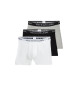 Polo Ralph Lauren Pack de três boxers Brief preto, cinzento, branco