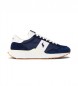 Polo Ralph Lauren Train 89 navy leather sneakers