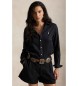 Polo Ralph Lauren Camisa de lino Classic Fit negro