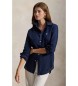 Polo Ralph Lauren Chemise en lin Classic Fit marine