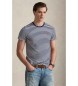 Polo Ralph Lauren Marinblå Custom Slim Fit-tröja i trikå