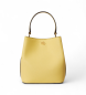 Lauren Ralph Lauren Bolso saco Reese peque�o de piel cruzada amarillo
